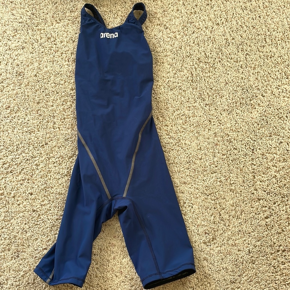 Arena powerskin size 30. Once worn a couple times, but didn’t fit.